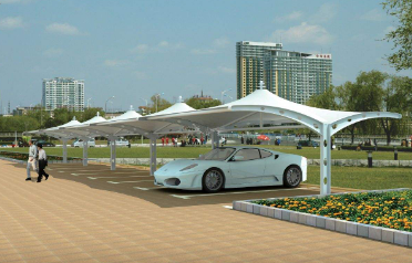 膜結(jié)構(gòu)停車棚 膜結(jié)構(gòu)停車棚